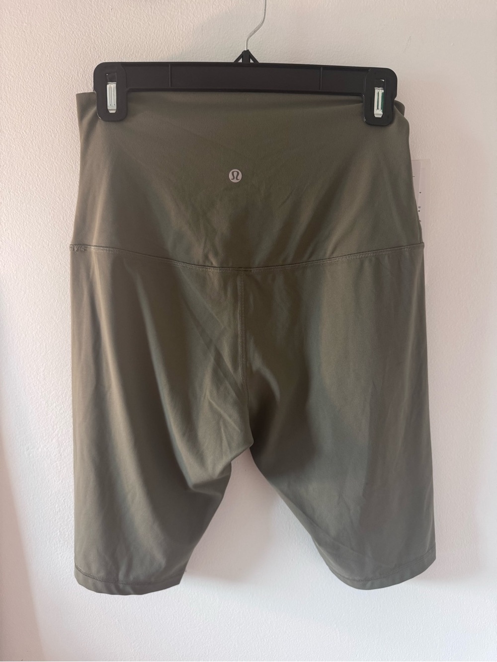 lululemon athletica Olive Green High-Waist Athletic Shorts